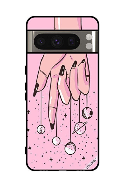 Covernex غطاء حماية لهاتف Google Pixel 8 Pro - كواكب معلقة على الأصابع