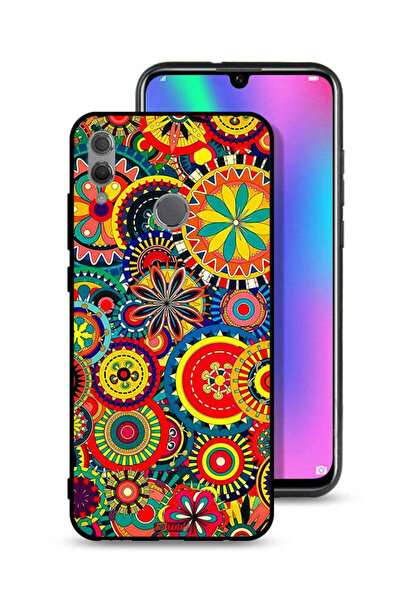 Tolwak غطاء حماية لهاتف Honor 10 Lite بنمط ماندالا ملون