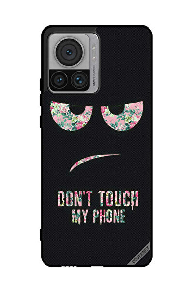 Covernex غطاء حماية لهاتف موتورولا موتو X30 برو - لا تلمس هاتفي - زهري