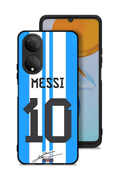 Tolwak غطاء حماية لهاتف Honor X7 - ميسي 10