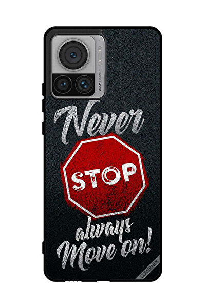 Covernex غطاء حماية لهاتف موتورولا موتو X30 برو، لا تتوقف أبدًا، تحرك دائمًا