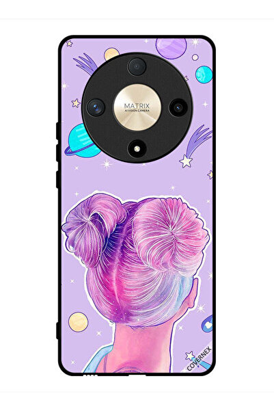 Covernex Protective Case Cover For Honor X9b Girl And Space Stars Art