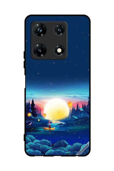 Covernex غطاء حماية لجهاز Infinix Note 30 Pro بمنظر غروب الشمس
