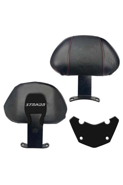 SEVGENT Mondial Strada 125 2022 - 2024 Uyumlu Kırmızı Desen Sissy Bar