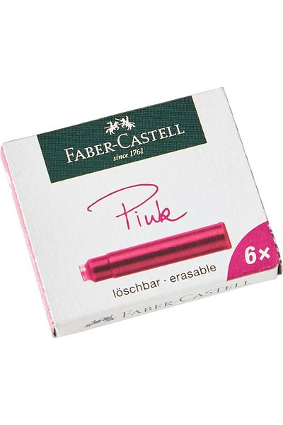 Mena Rise Şirinshop Faber-Castell Dk Cartridge, Pink 6 Pcs 1108107