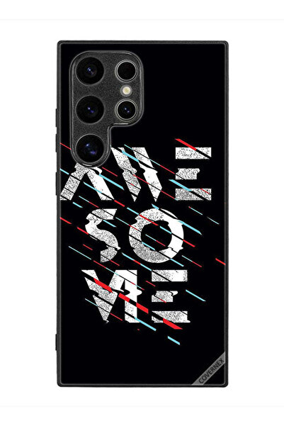 Covernex غطاء حماية لهاتف سامسونج جالاكسي S24 ألترا بكلمة خطية رائعة