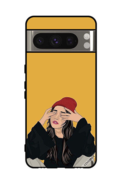 Covernex غطاء حماية لهاتف جوجل بيكسل 8 برو - رسم فتاة حزينة