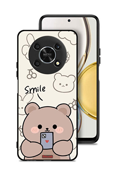 Tolwak غطاء حماية لهاتف Honor X30 5G برسومات الدب المبتسم