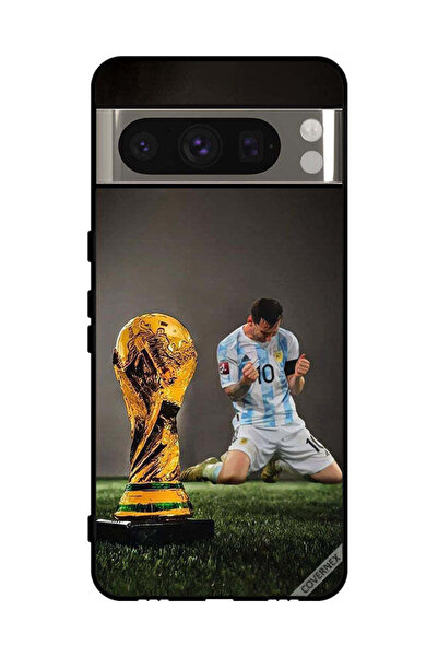 Covernex غطاء حماية لهاتف جوجل بيكسل 8 برو - ليو ميسي وكأس الفيفا