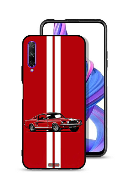 Tolwak Honor 9X Pro Protective Case Cover Vintage Car Abstract Art