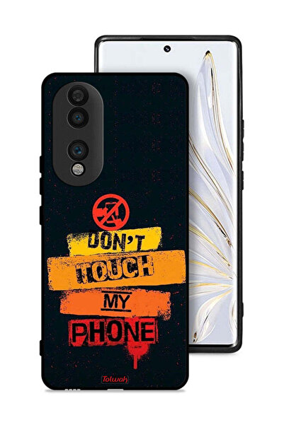 Tolwak غطاء حماية لهاتف Honor 70 - لا تلمس هاتفي