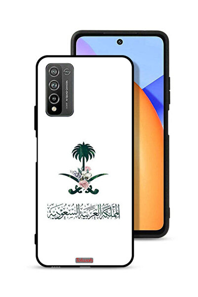 Tolwak غطاء حماية لهاتف Honor 10X Lite بشعار المملكة العربية السعودية وعلامة ...