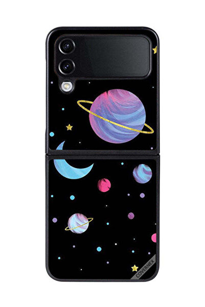 Covernex غطاء حماية لهاتف سامسونج جالاكسي زد فليب 4 - فن الكواكب