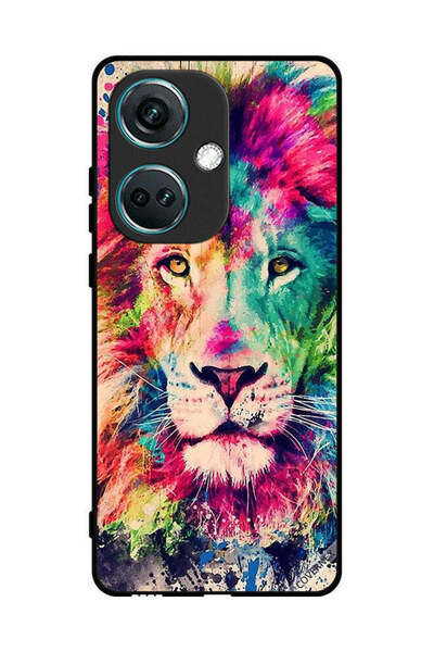 Covernex غطاء حماية لهاتف OnePlus Nord CE3 - رسمة الأسد