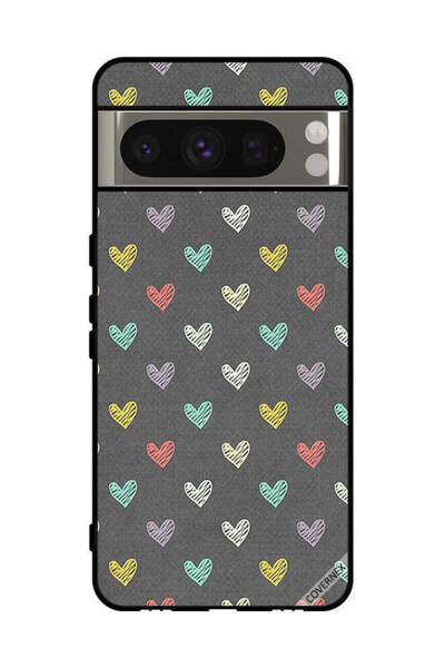 Covernex غطاء حماية لهاتف Google Pixel 8 Pro بنقشة قلوب صغيرة