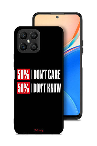 Tolwak غطاء حماية لهاتف Honor X8 4G لا يهمني