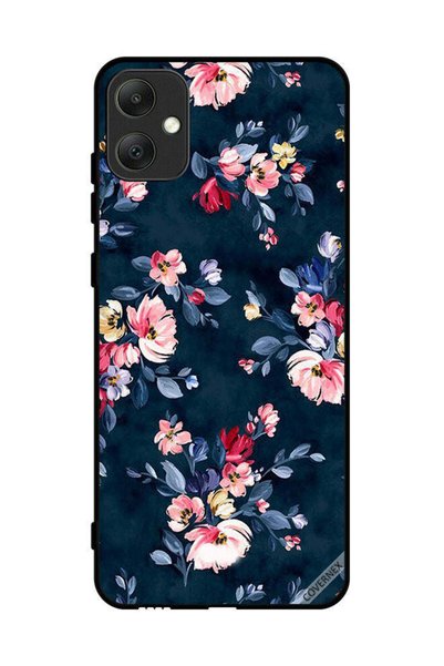 Covernex غطاء حماية لهاتف سامسونج جالاكسي A05 مزين برسومات زهور مرسومة يدويًا
