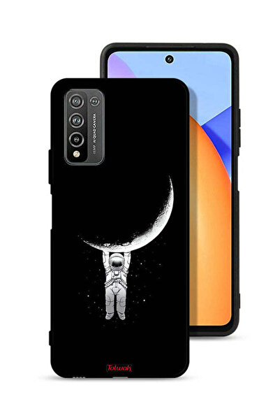 Tolwak Honor 10X Lite Protective Case Cover Hanging From Moon