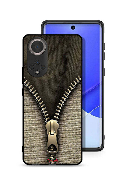 Tolwak غطاء حماية بنمط سحاب لهاتف Honor 50