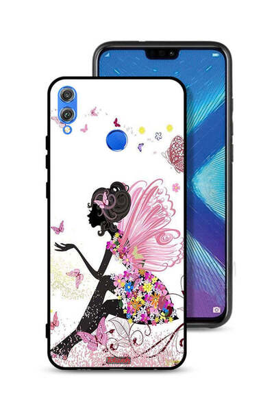 Tolwak Honor 8X Protective Case Cover Butterfly Girl Artwork