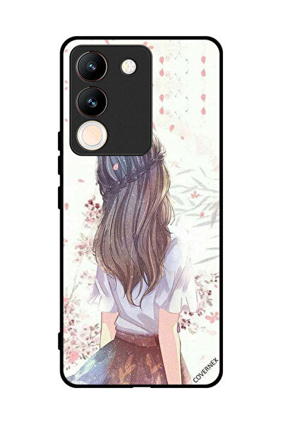 Covernex غطاء حماية لهاتف فيفو Y200، فتاة لطيفة في تفكير عميق