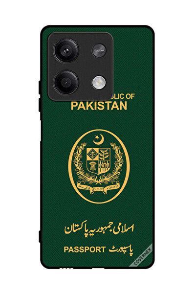 Covernex غطاء حماية لهاتف شاومي ريدمي نوت 13 بنمط جواز السفر الباكستاني
