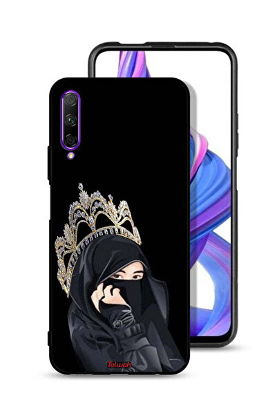 Tolwak غطاء حماية لهاتف Honor 9X Pro بتصميم فتاة الملكة