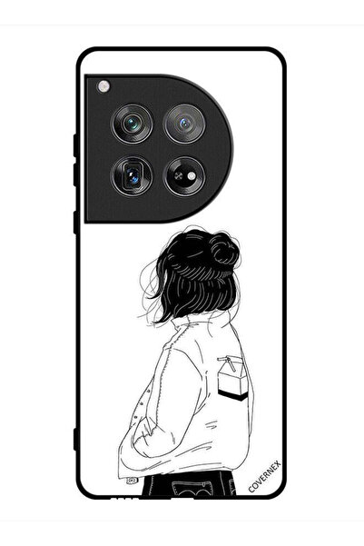 Covernex غطاء حماية لهاتف OnePlus 12 فتاة تفكر بعمق كبير