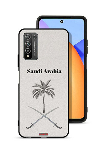 Tolwak غطاء حماية لهاتف Honor 10X Lite بشعار المملكة العربية السعودية