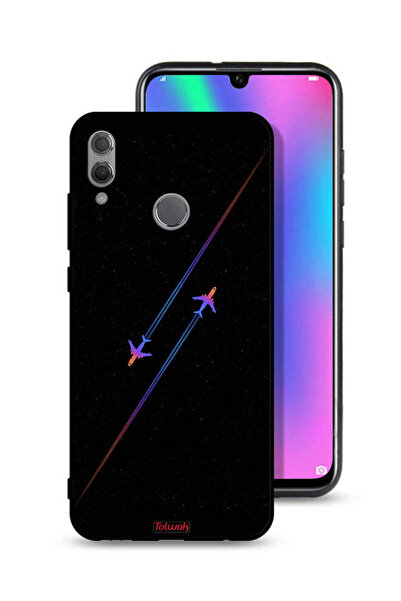 Tolwak غطاء حماية لهاتف Honor 10 Lite برسومات طائرات