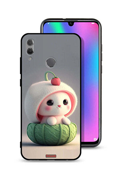 Tolwak غطاء حماية لهاتف Honor 10 Lite على شكل أرنب صغير لطيف