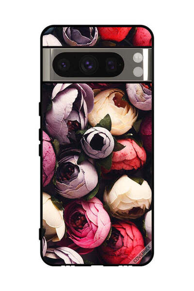 Covernex Protective Case Cover For Google Pixel 8 Pro Dark Cone Roses