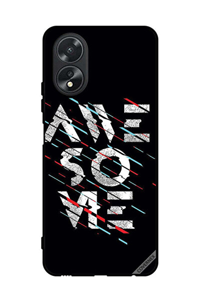 Covernex غطاء حماية لهاتف Oppo A38 بكلمة خطية رائعة