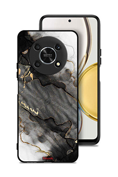 Tolwak غطاء حماية لهاتف Honor X30 5G بلون رخامي لامع