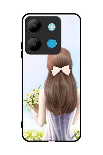 Covernex غطاء حماية لهاتف إنفينيكس سمارت 7 فتاة جميلة