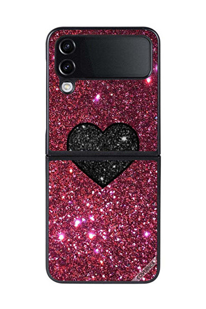 Covernex غطاء حماية لهاتف سامسونج جالاكسي زد فليب 4 قلب لامع