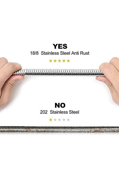 Mena Rise Diyar-Ifırsatshop Universal Eco B Quality Shower Hose Chrome Shower Spiral 150 cm - All Shower Heads