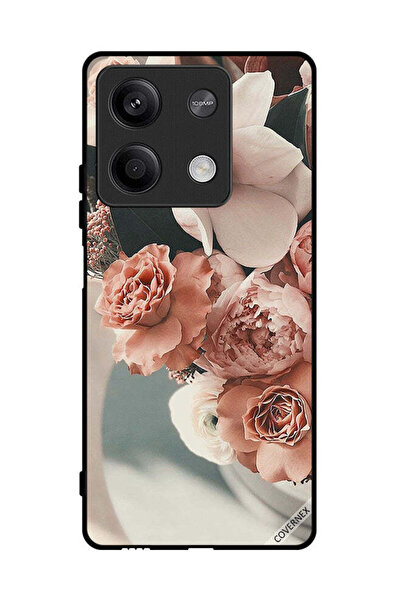 Covernex غطاء حماية لهاتف شاومي ريدمي نوت 13 - باقة من أزهار الخوخ الجميلة