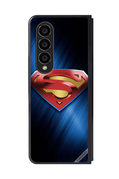 Covernex غطاء حماية لهاتف سامسونج جالاكسي زد فولد 4 بشعار سوبرمان