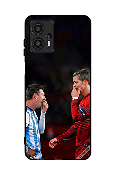 Covernex غطاء حماية لهاتف موتورولا موتو جي 13 رونالدو وميسي في إطار واحد