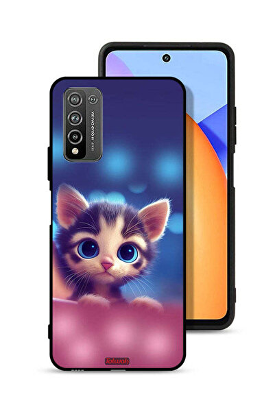 Tolwak Honor 10X Lite Protective Case Cover Little Cat