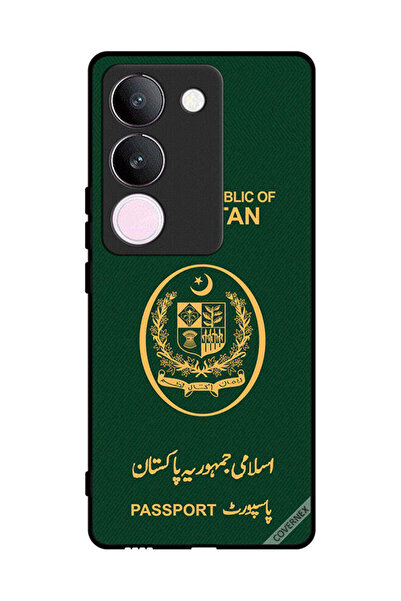 Covernex غطاء حماية لهاتف فيفو S17 بنمط جواز السفر الباكستاني