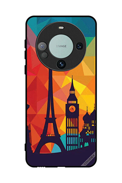 Covernex غطاء حماية لهاتف هواوي ميت 60 بنمط باريس الملون