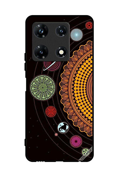 Covernex غطاء حماية لجهاز Infinix Note 30 Pro بتصميم ماندالا للنظام الشمسي