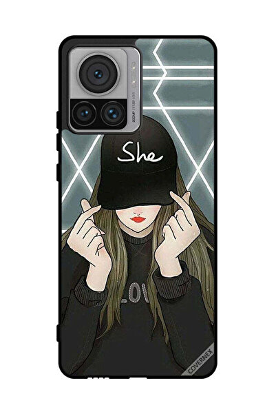 Covernex غطاء حماية لهاتف موتورولا موتو X30 برو مع غطاء للرأس