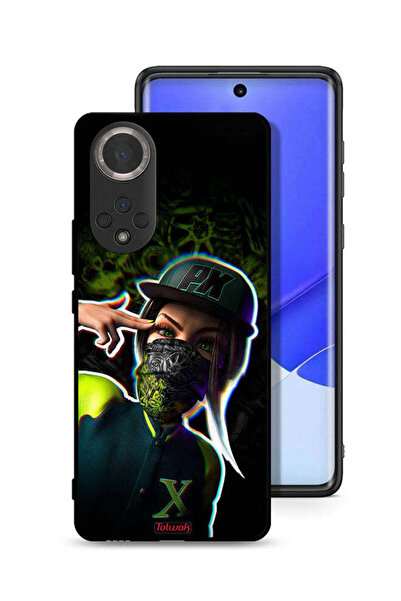 Tolwak غطاء حماية لهاتف Honor 50 برسومات فنية جمالية للفتيات