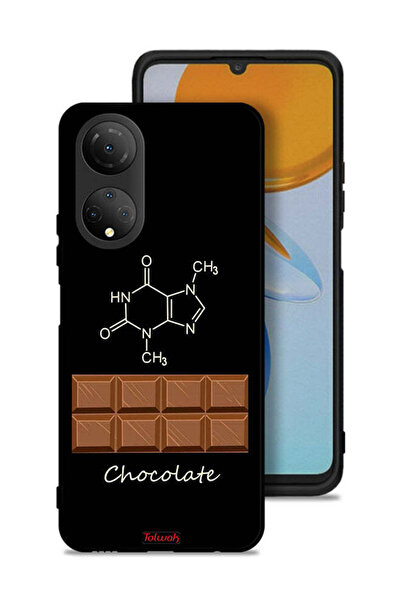 Tolwak غطاء حماية لهاتف Honor X7 - لون شوكولاتة