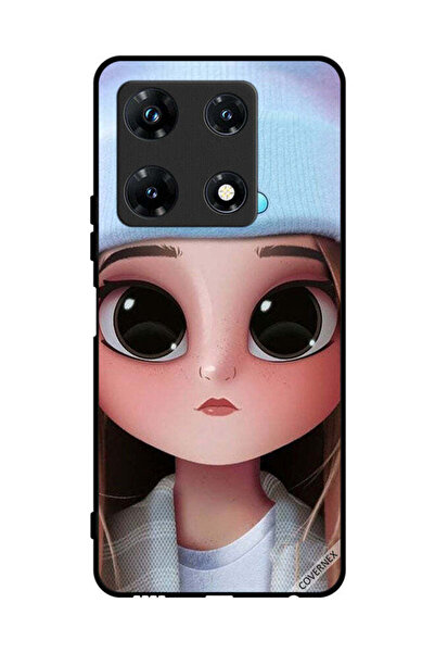Covernex غطاء حماية لهاتف Infinix Note 30 Pro - فتاة يونيكورن لطيفة