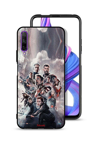 Tolwak غطاء حماية لهاتف Honor 9X Pro بتصميم Avengers
