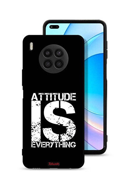 Tolwak غطاء حماية لهاتف Honor 50 Lite - Attitude Is Everything